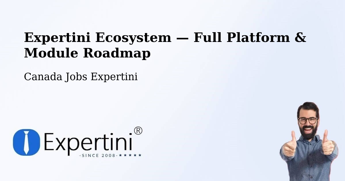 Expertini Ecosystem — Full Platform & Module Roadmap – Leamington